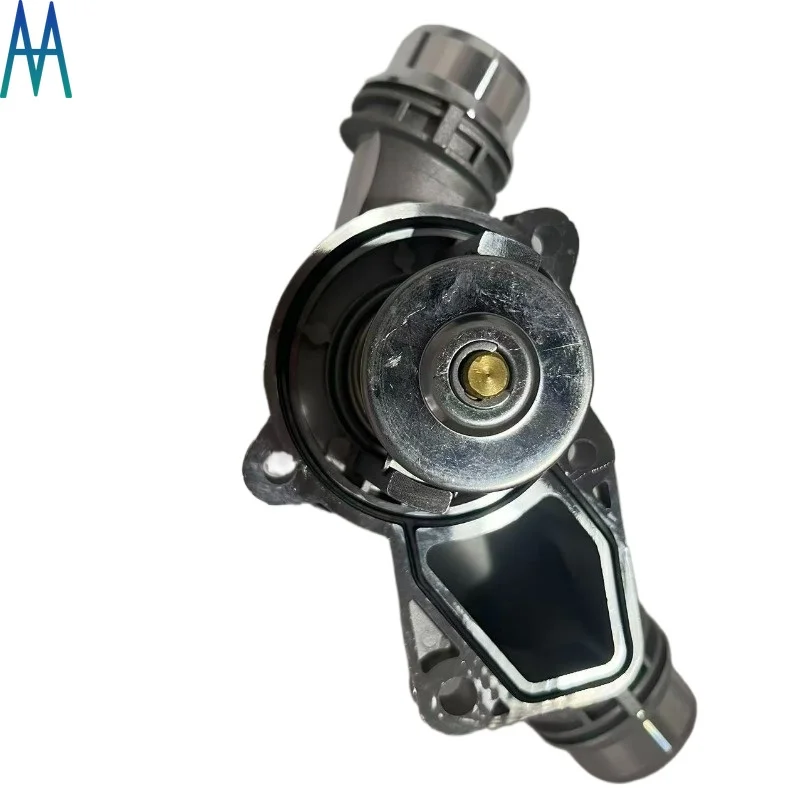 11537509227 11531437040 Aluminum Thermostat Housing Assembly Coolant Water Pump Outlet for BMW E46 E39 X3 X5 Z3 320i 325i 330i