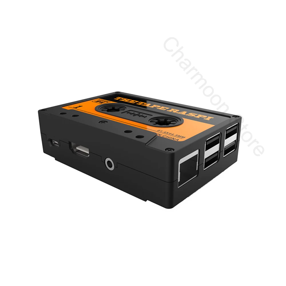 Raspberry Pi 3 Case ABS Box Raspberry Pi 3B Enclosure / Cooler Fan / Heat Sink Option Cover Kit for Raspberry Pi 3B+/3B/2b