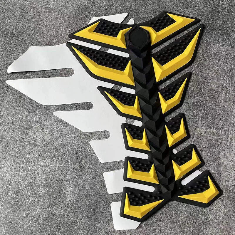العالمي خزان الوقود ملصق لخزان للدراجات النارية وسادة ثلاثية الأبعاد عظم السمك حصيرة النفط خزان الغاز غطاء دراجة نارية ملصق الديكور
