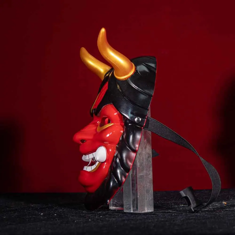 Masque fantôme japonais Hannya Halloween mascarade Cosplay fête horreur fantôme Hannya masque Hanya masque femmes hommes accessoires de maquillage masque