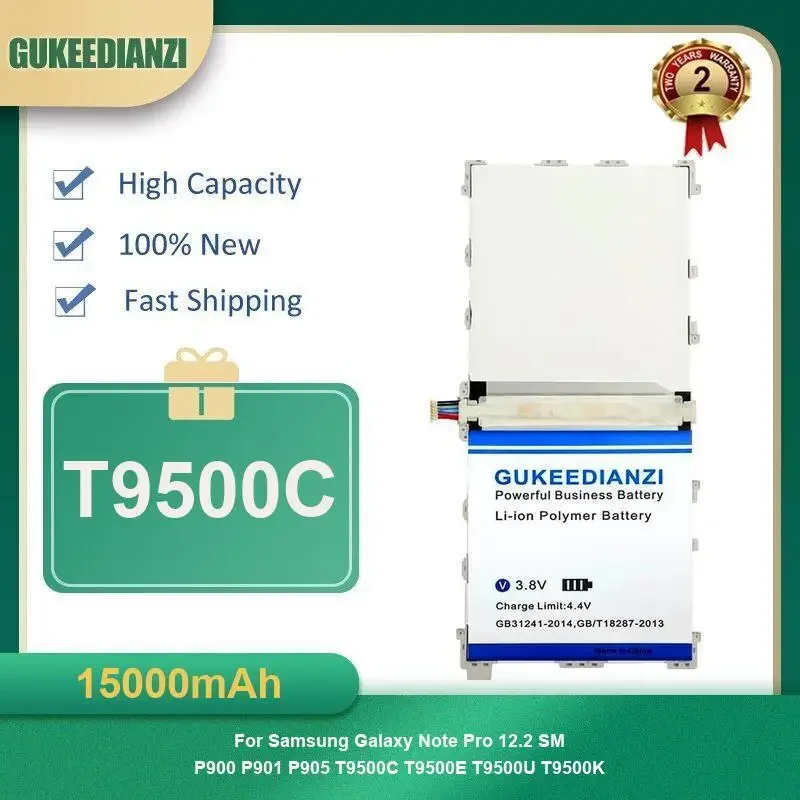 

15000 мАч T9500C аккумулятор для планшета Samsung Galaxy Note Pro 12,2 SM P900 P901 P905 T9500C T9500E T9500U T9500K высокой емкости