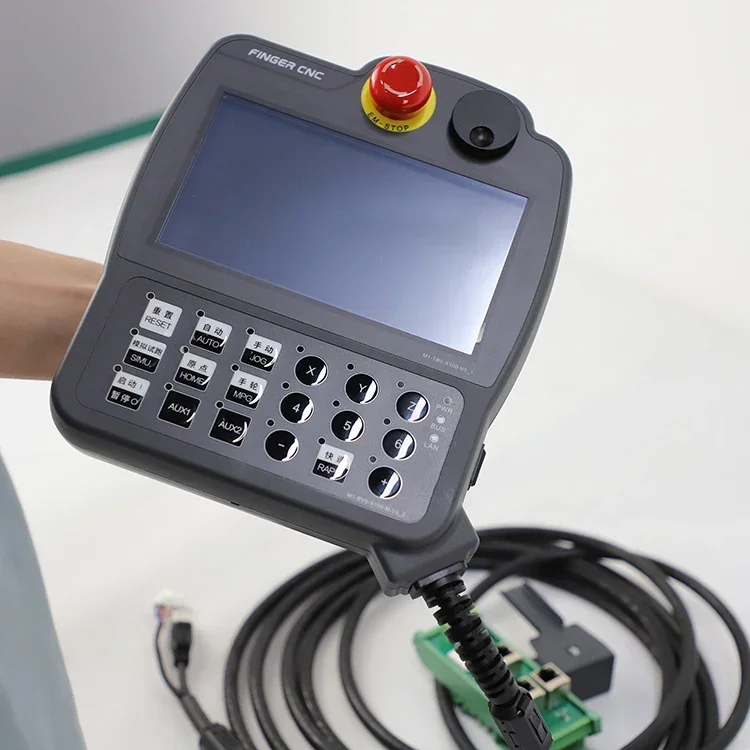 2026 Premium Products 9 Axis Teach Pendant Program Capacity 4GB System Ethercat Truss Industrial Teaching Pendant Robot