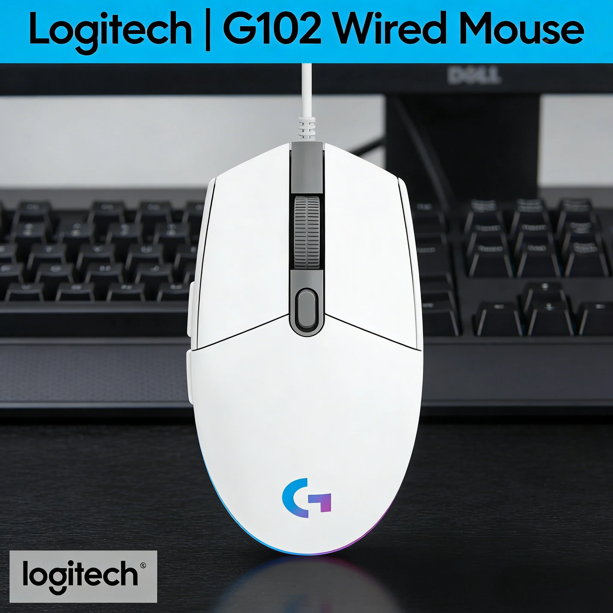 

Игровая мышь G102: легкая, с настраиваемым ПО и встроенной памятью