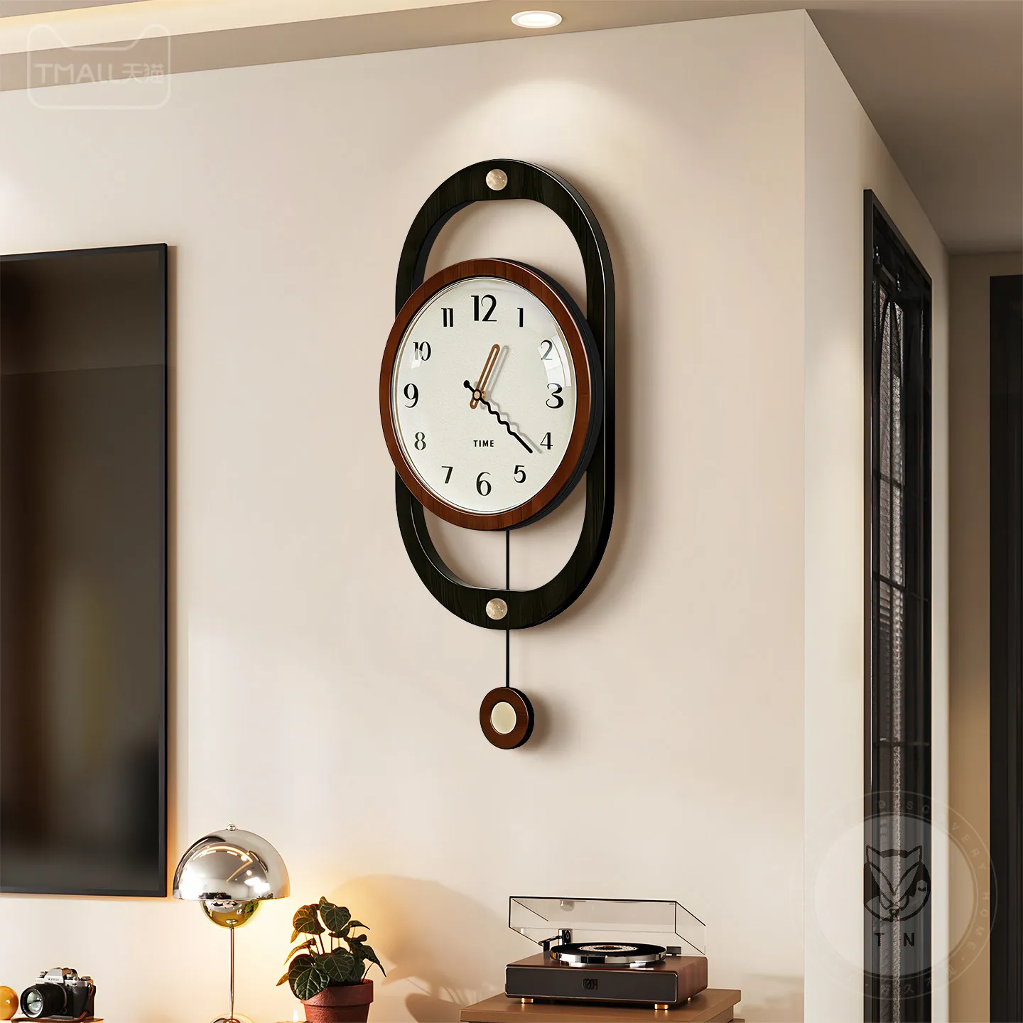 Bedroom Kitchen Wall Clock Interior Luxury Noiseless Retro Wall Clock Beautiful Clockwork Flip Reloj Cocina Pared Home Decor