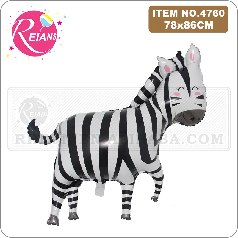 Cartoon Animal Balloons Party Decoration Toys Cartoon Aluminum Film Balloon Animal Balloon Happy Birthday Party Decor Kids Balon