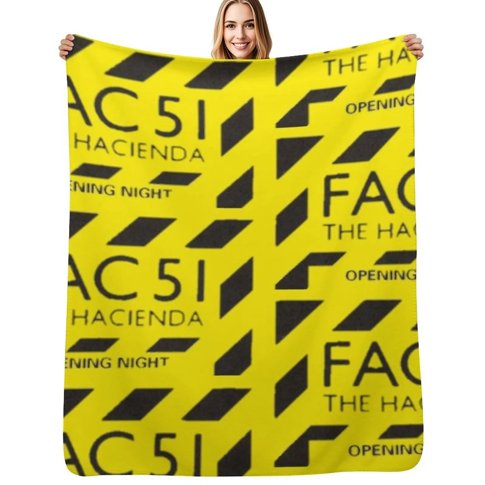 FAC 51 Hacienda Manta de viaje, manta acogedora para avión y tren
