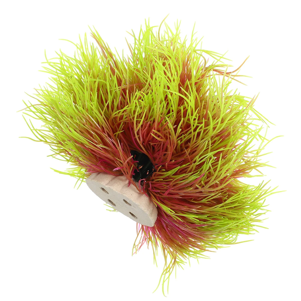 

Simulated Aquatic Plants Decorations Fish Tank naments Lifelike Resin Aquarium Accessories Grass Decor Pet Supplies