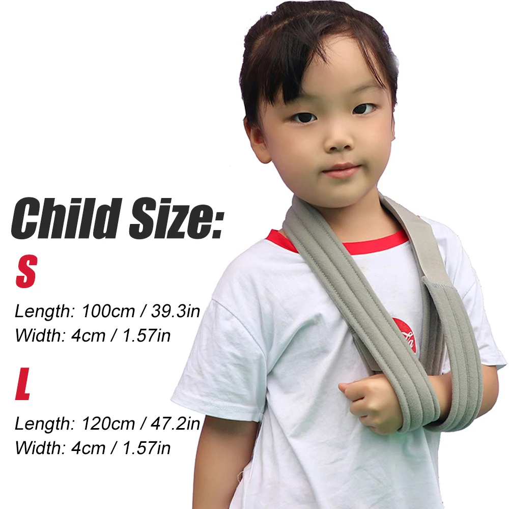 1Pcs Arm Sling - Adjustable Lightweight Comfortable Shoulder Immobilizers Arm Sling Shoulder Support for Injured Arm Hands Elbow