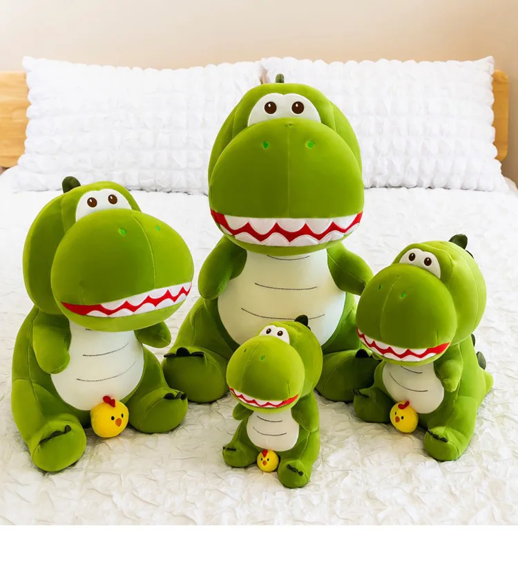 

Kawaii Dumb Chicken Dinosaur Animal Stuffed Plush Toy Doll Cute Quirky Gift Girl Dolls Sleep Pillow Soft Room Decor Toys for Kid