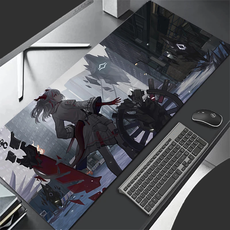 Mousepad Pattern Game Pad Rubber HD Mouse Pad PC Accessories Desk Mat Non Slip A-arknights Table Mat Gamer Cabinet Keyboard Pad