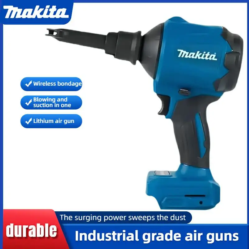 

Makita 18V DAS180 High-Power Air Dust Removal Gun - Cordless Electric Blower for Cleaning Narrow Spaces & Electronics