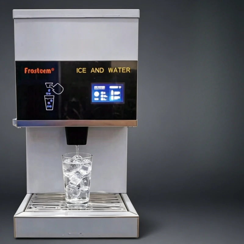 Fully automatic Ice Maker self-service integrated Ice Maker granule unit Commercial Furniture Macchina del ghiaccio ZYZBJ60