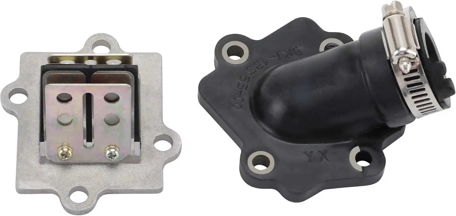 Motorcycle Intake Manifold Reed Valve Replacement for Jog Zuma Minarelli 2 Stroke Engine 49cc 50cc Aerox Nitro SR50 Scooter