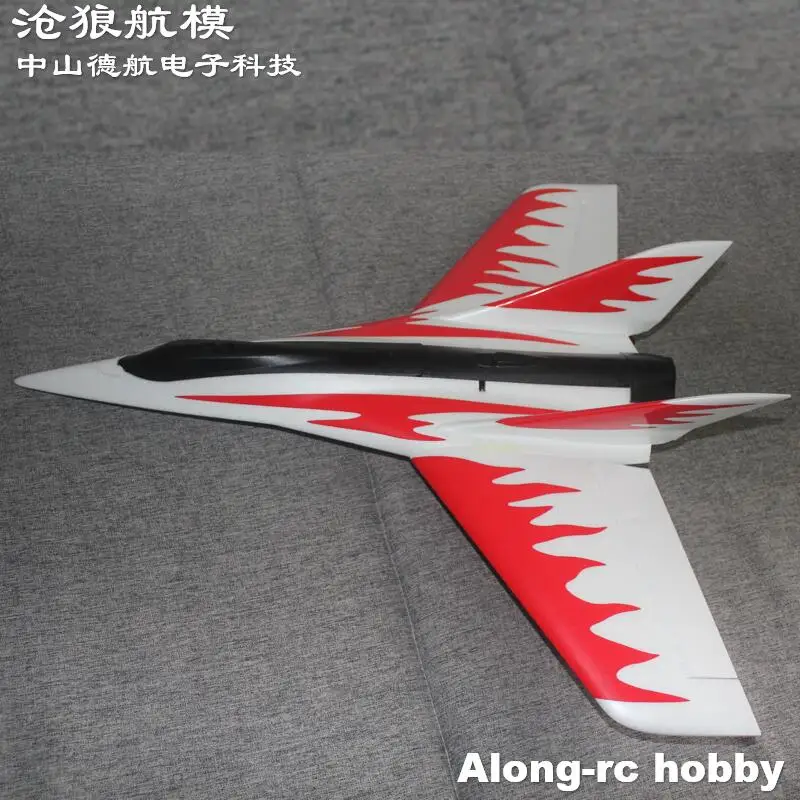 EPO Airplane Stinger T750 T780 750mm Wingspan EPO Fly Wing Pusher Racer RC Airplane KIT or PNP Set RC Model High Speed  Flywing