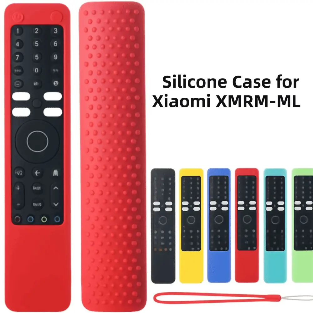 Anti-fall Remote Control Case Silicone Thickened Waterproof Case Dirt-resistant Shookproof for Xiaomi XMRM-ML
