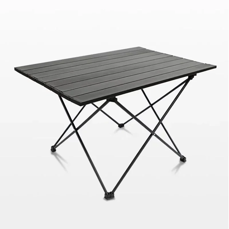 Camping Folding Table, Portable Picnic Table, Patio Party, BBQ, Ultralight Aluminum Table