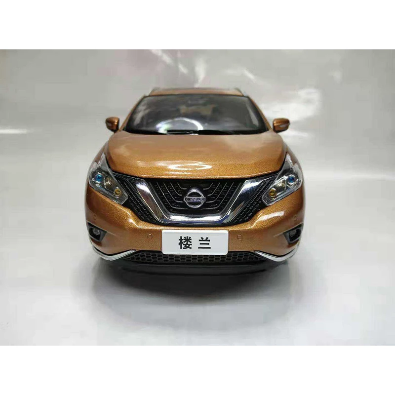 Diecast Alloy 1/18 2015 Dongfeng Nissan MURANO Original  SUV Car Model Gold Adult Classic Collection Static Display Boy Toys