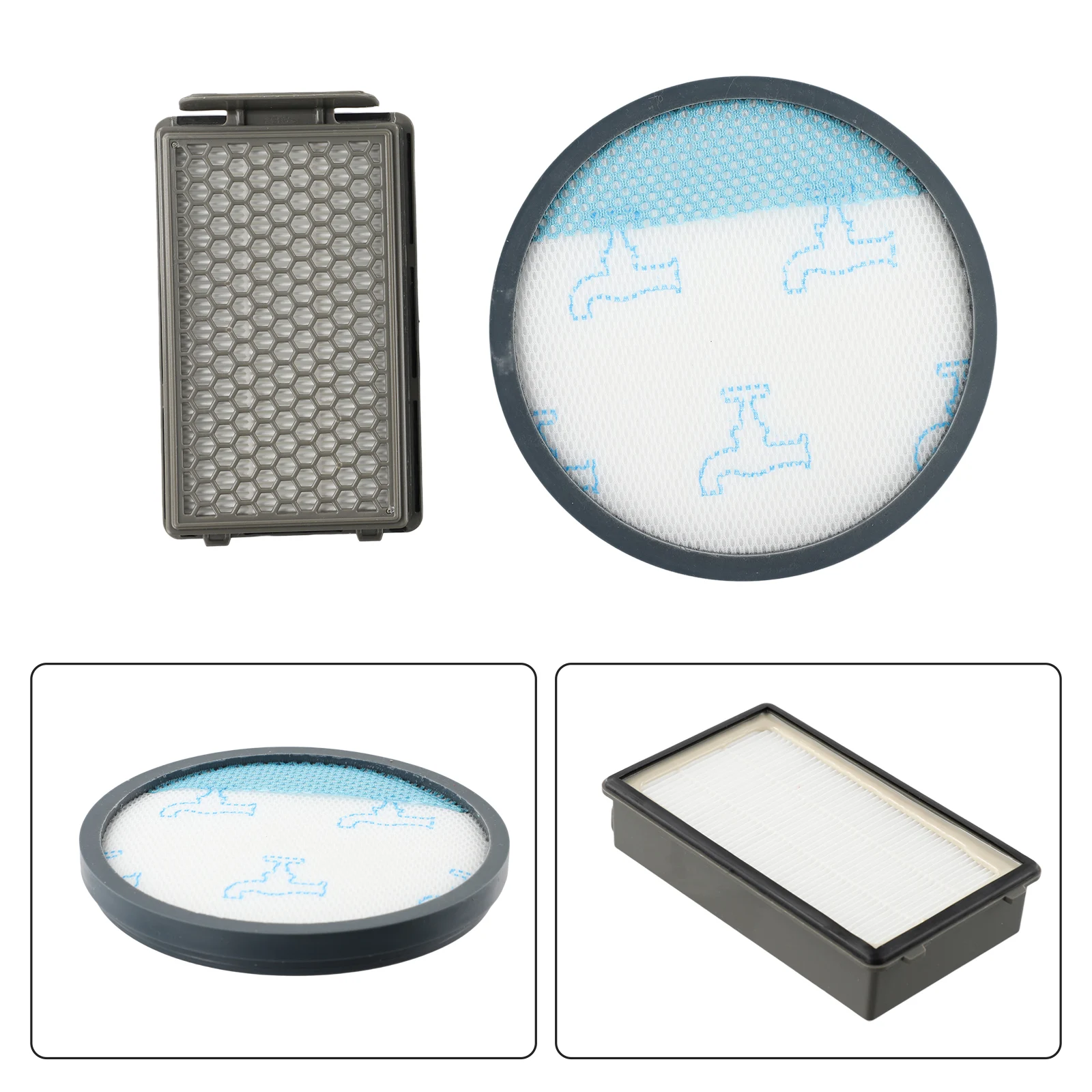 Filter Set For RO4825EA Compact Power XXL, RO4825 RO4871 TW48 Robotic Vacuum Cleaner Spare Parts Floor Cleaning Access