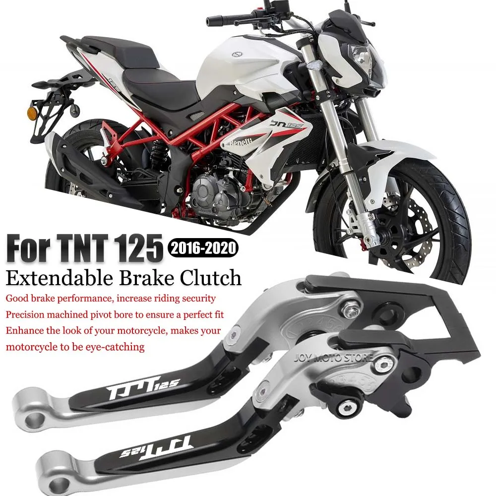 

For Benelli TNT tnt125 2016-2020 Motorcycle Accessories CNC Adjustable Folding Extendable Brake Clutch Levers Handle