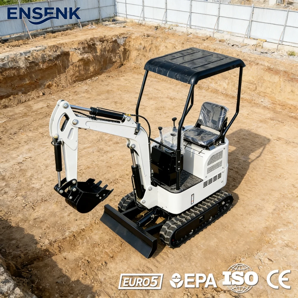 

Мини-экскаватор 2.0 тонны с двигателем Kubota и грейферным захватом, строительная техника для садовых и ландшафтных проектов