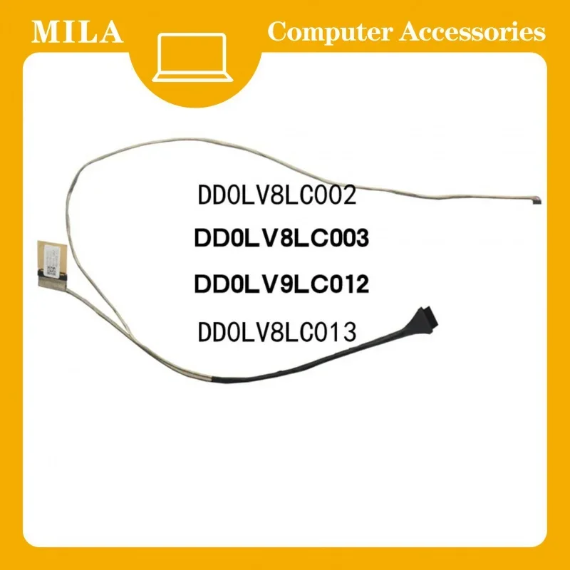 

Laptop Monitor Cable is Applicable to Lenovo Laptop V510-15IKB V510-15 Portable LCD LED Cable Dd0lv9lc002 dd0lv9lc012 5c10m31713