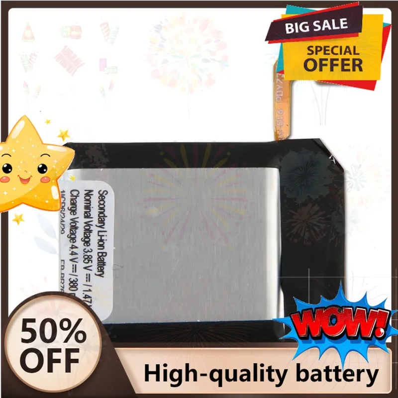 SWZY 380mAh Replacement Battery EB-BR760ABE for Samsung Gear S3 r760 r765 S3 R770 Frontier 46mm Classic Watch Battery