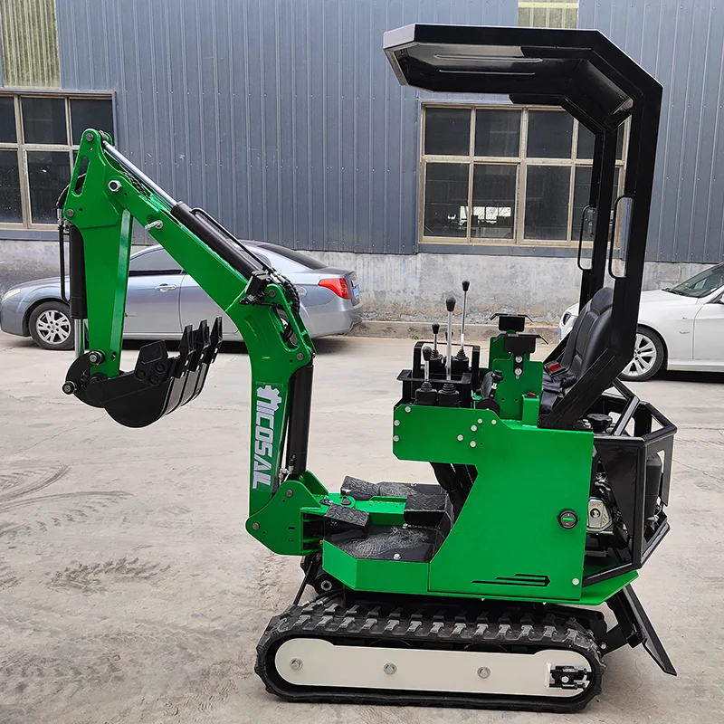 Customized 1.0-ton hot selling mini excavator CE EPA certified low emission excavator factory