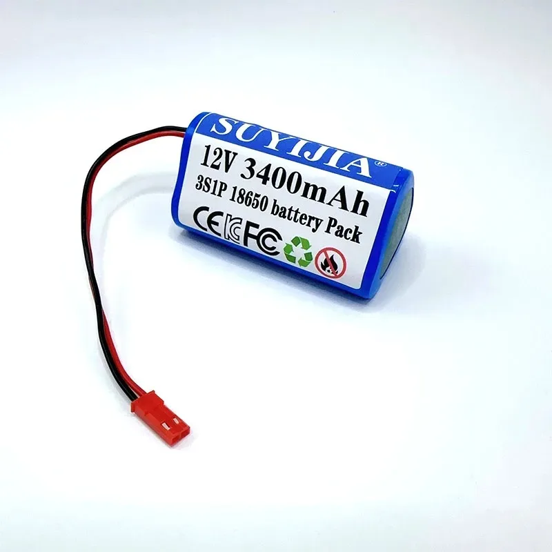 بطاريات ليثيوم أيون 12 فولت 3S1P 12.6 فولت/11.1 فولت 18650، Alimentation De Secours 6800 مللي أمبير، CCTV، Camerra، Pistolet Fascia، Batterie Lithium-ion #3