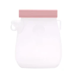 Portable Silicone Breastmilk Holders Temperature Resistant Bag for Working Moms