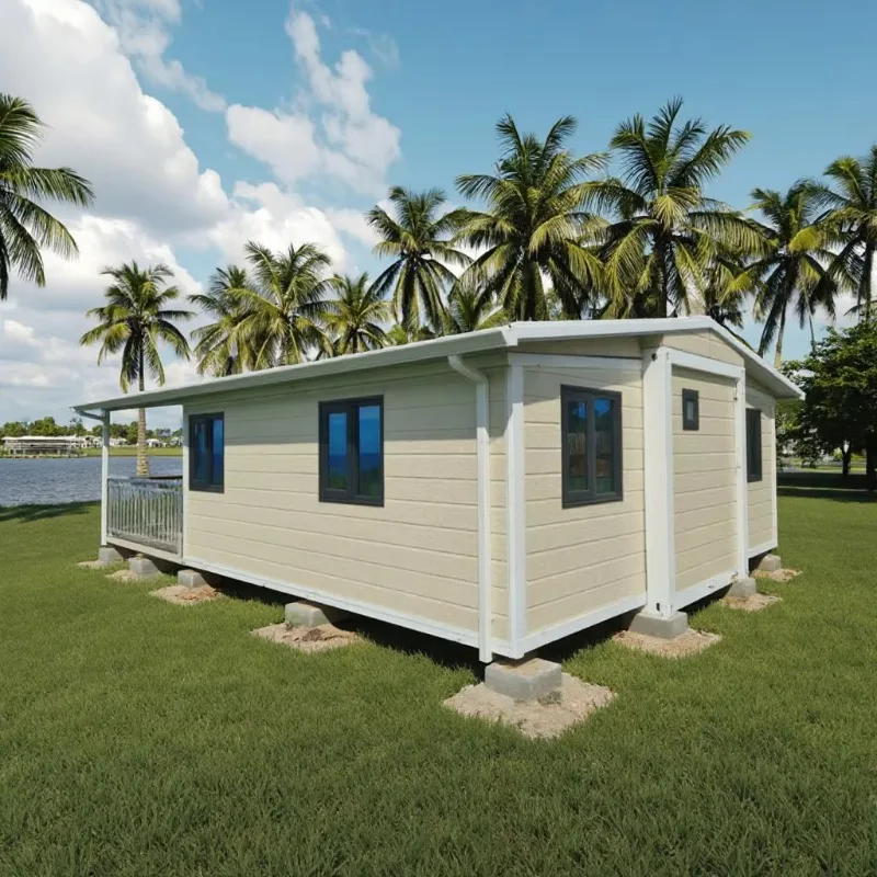 Folding Container House Expandable Modular Home Container Homes Galvanized Steel Frame Waterproof For Hotel Villa Customize
