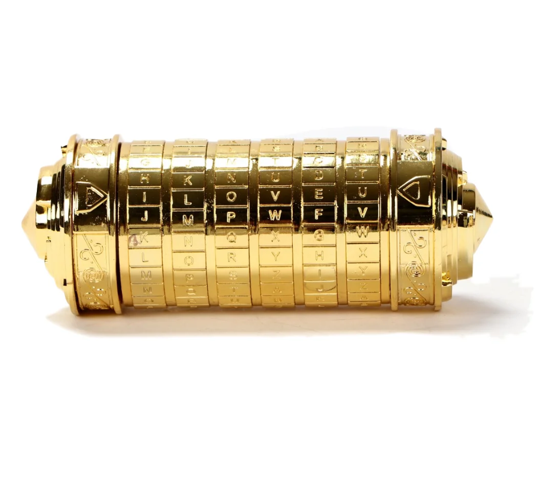 Code Speelgoed Metalen Cryptex Sloten Da Vinci Educatief Speelgoed Valentijnsdag Cadeau Huwelijksgeschenken Moederdag Brief Wachtwoord Ontsnappen