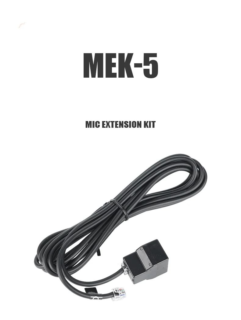 MEK-5 Microphone Mic Extension Kit For Yaesu Radio use 6-Pin connector Mic