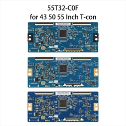55T32-C0F 55T32-COF CTRL BD 55.55T32.C16 55.50T32.C11 55.43T10.C02 Logic Board is for 43 50 55 Inch TV T-con