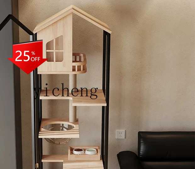 

ZZ Cat Villa Thickened Universal House Cat Villa Four Seasons Outdoor Cat Products