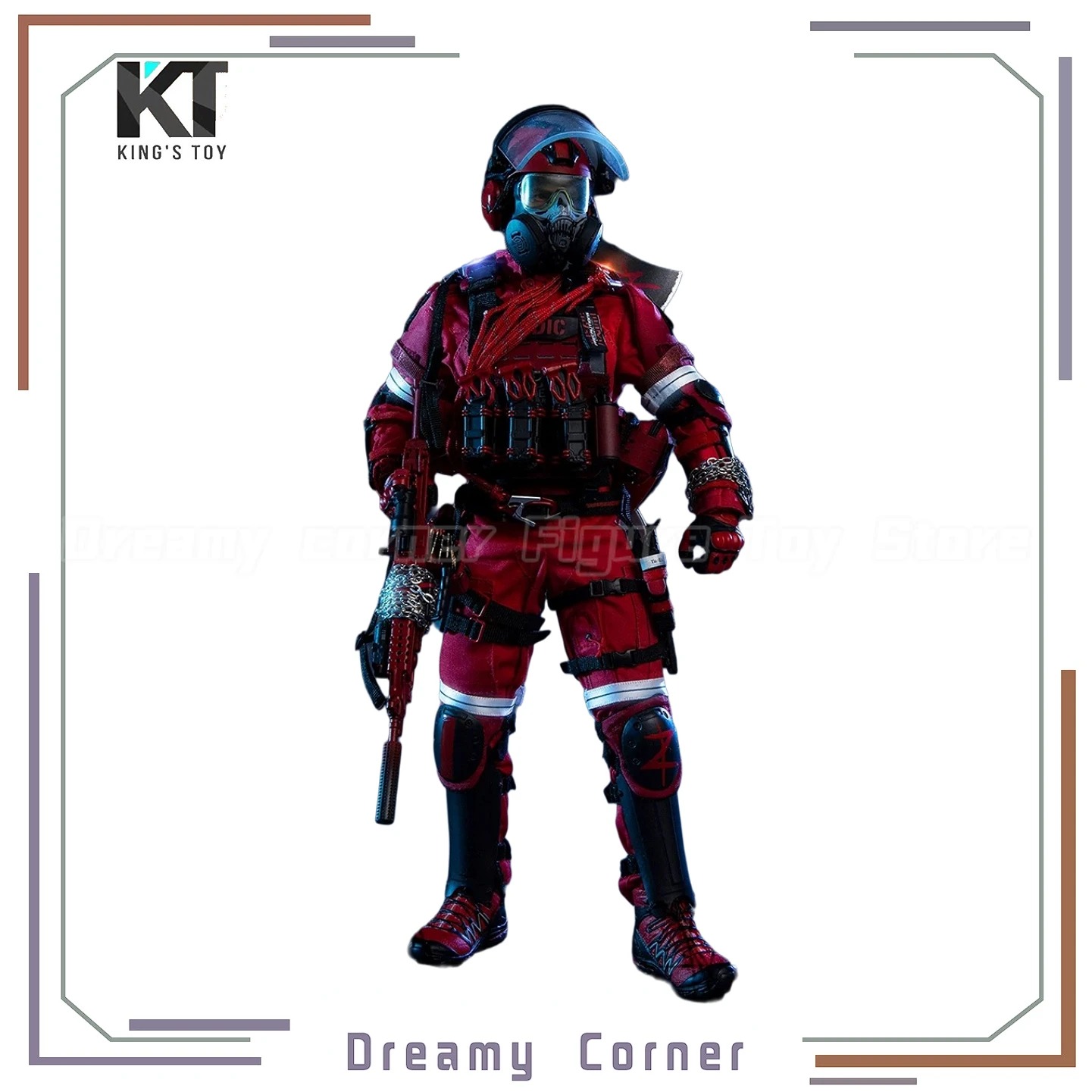 

【В наличии】KING'S TOY KT8009 WORLD 2023, ZOMBIE HUNTER 1/6, экшн-фигурка, коллекция украшений