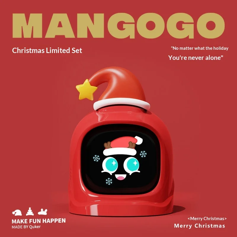 Mangogo Christmas Limited Edition Fun Shell Car Robot Electronic Pet Creative Car Decoration Christmas Gift For Kids And Adults