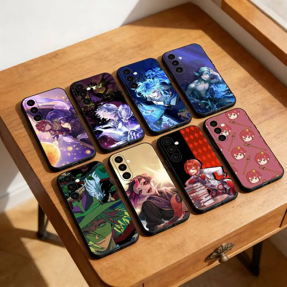 Популярный чехол для телефона T-Twisted-W-Wonderland для Samsung Galaxy A13, 21s, 22, 31, 32, 52, 53, 71, 72, 73, мягкий черный чехол.