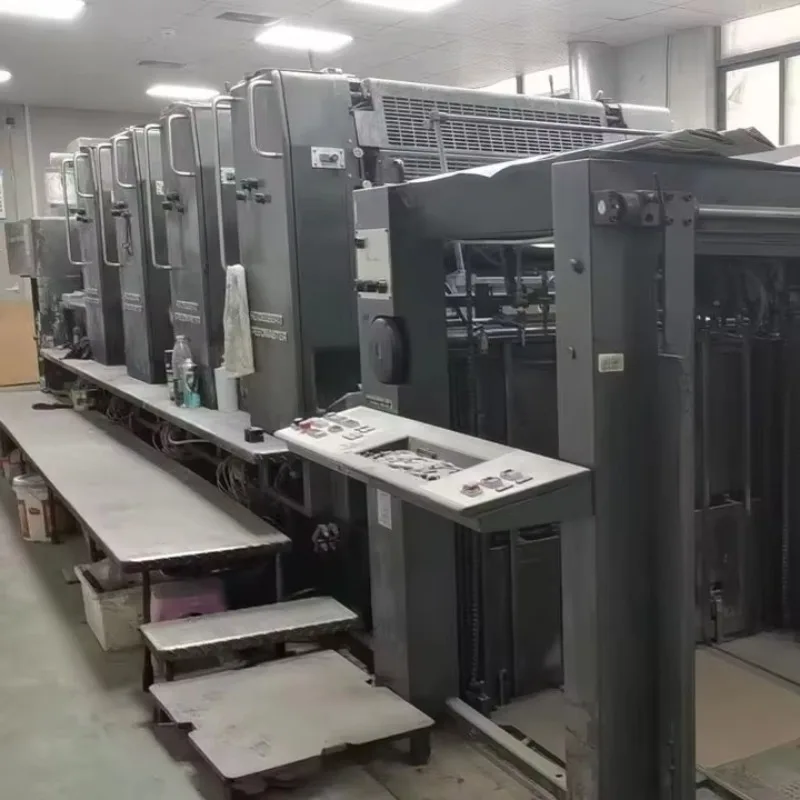Customized Automatic 4 Offset Printing Machine 4 Color Offset Printer Factory Price for Sale