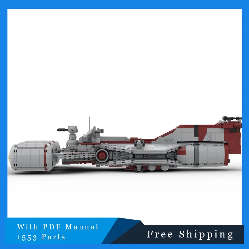 1553 PCS MOC Star Battle Building Blocks Set Spacecraft Technology Modular Bricks Model Children DIY Assembly Toy Birthday Gifts