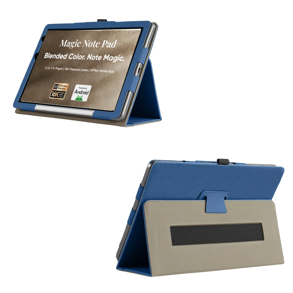 Two-fold stand Funda Case For XPPen Magic Note Pad 10.95