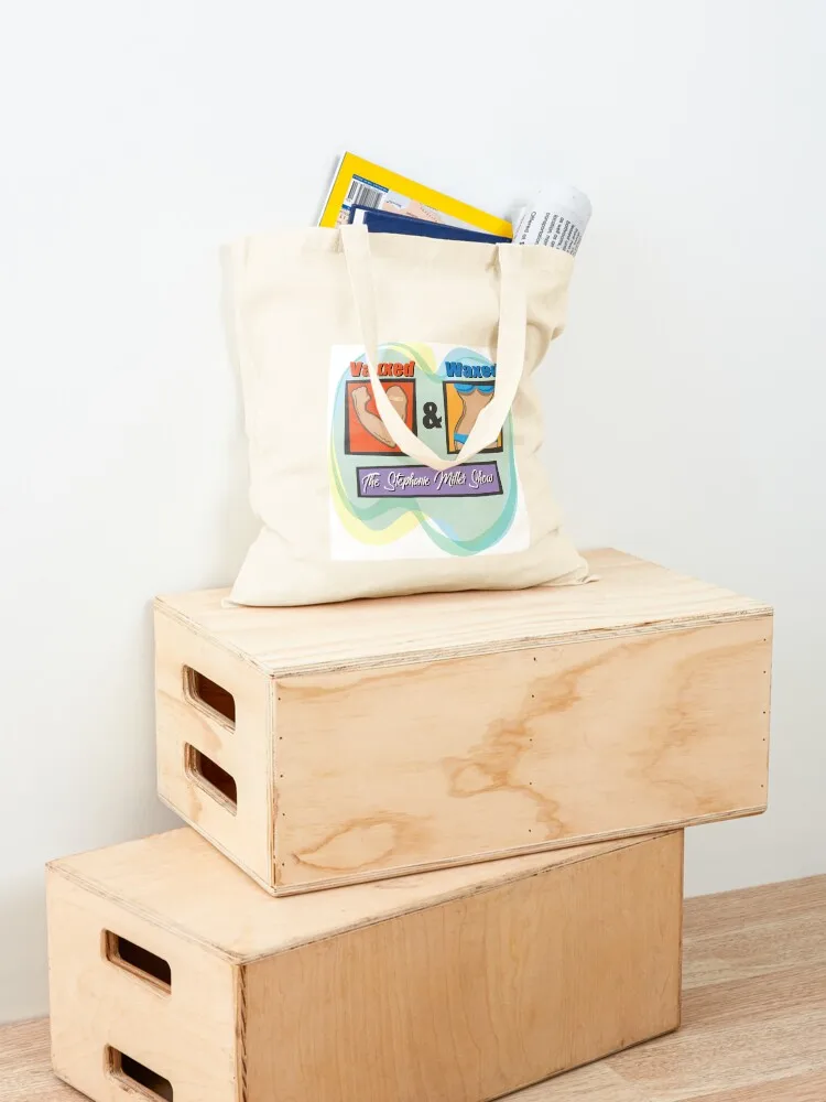 Vaxxed & Waxed (Female) Tote Bag hand bag great bag eco folding tote women