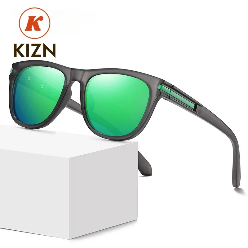 

KIZN +75 +100 +125 Солнцезащитные очки для дальнозоркости Поляризованные мужские солнцезащитные очки по рецепту Индивидуальные близорукость -150 -175 -200 -225