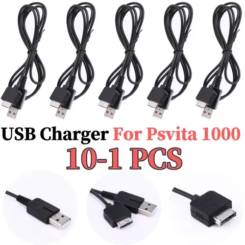 USB Charger Cable Charging Transfer Data Sync Cord for Psvita 1000