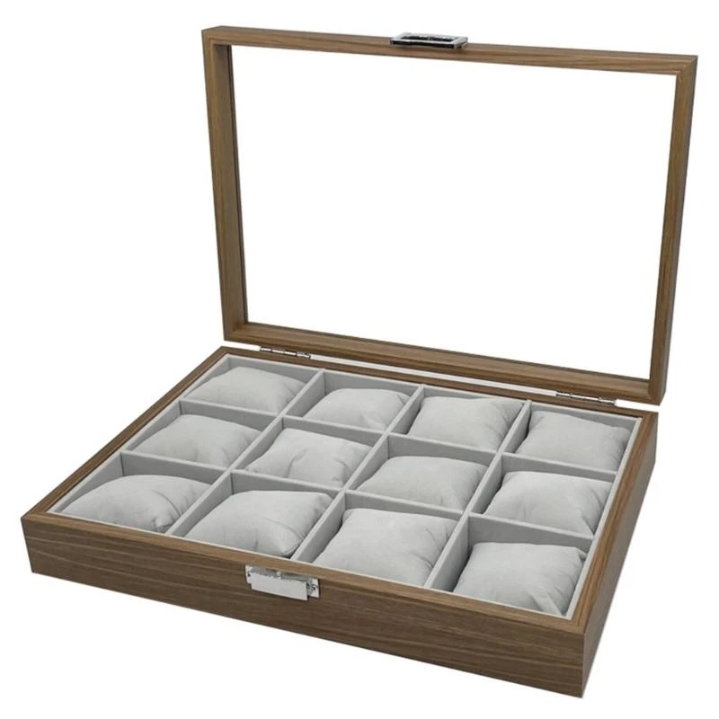 

Watch Storage Box Watch Collection Box with 12 Slots Watch Display Case Watch Organizers Suitable for Jewelry Stores