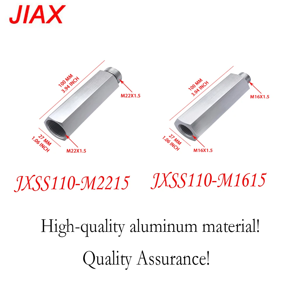 

Car Accessories M16.1.5/M22*1.5 Threads Aluminium Extension for Clutch Head Compressed Air Truck