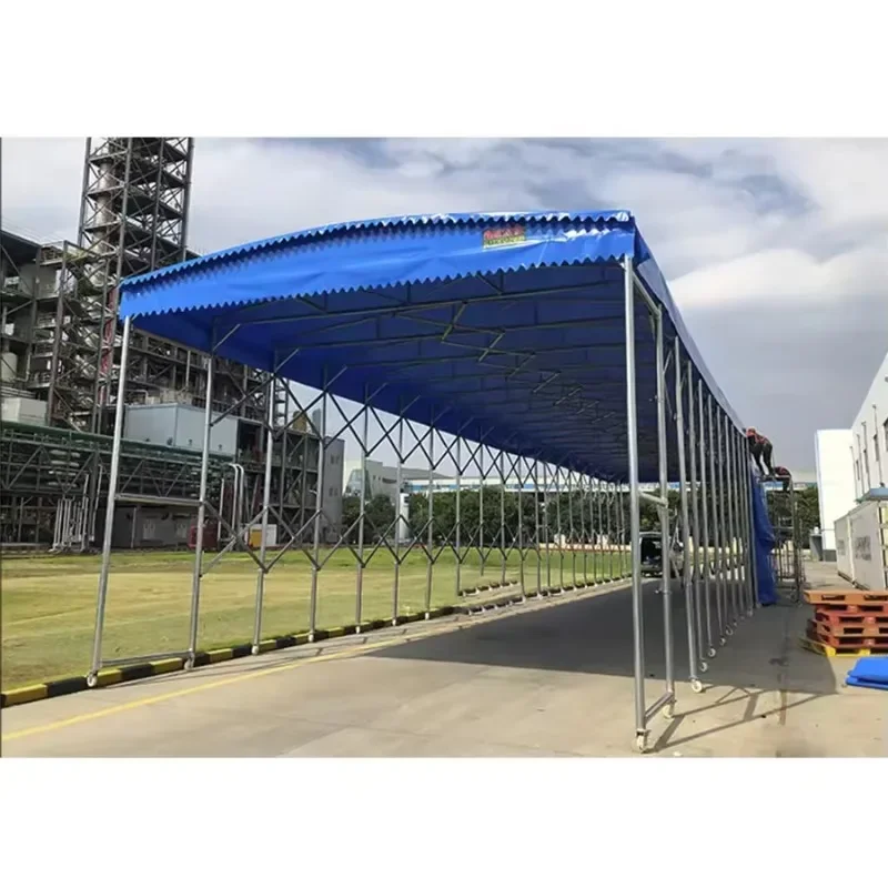

Large Folding Car Canopy Tent With Storage Mobile Event Shelter for Outdoor Use