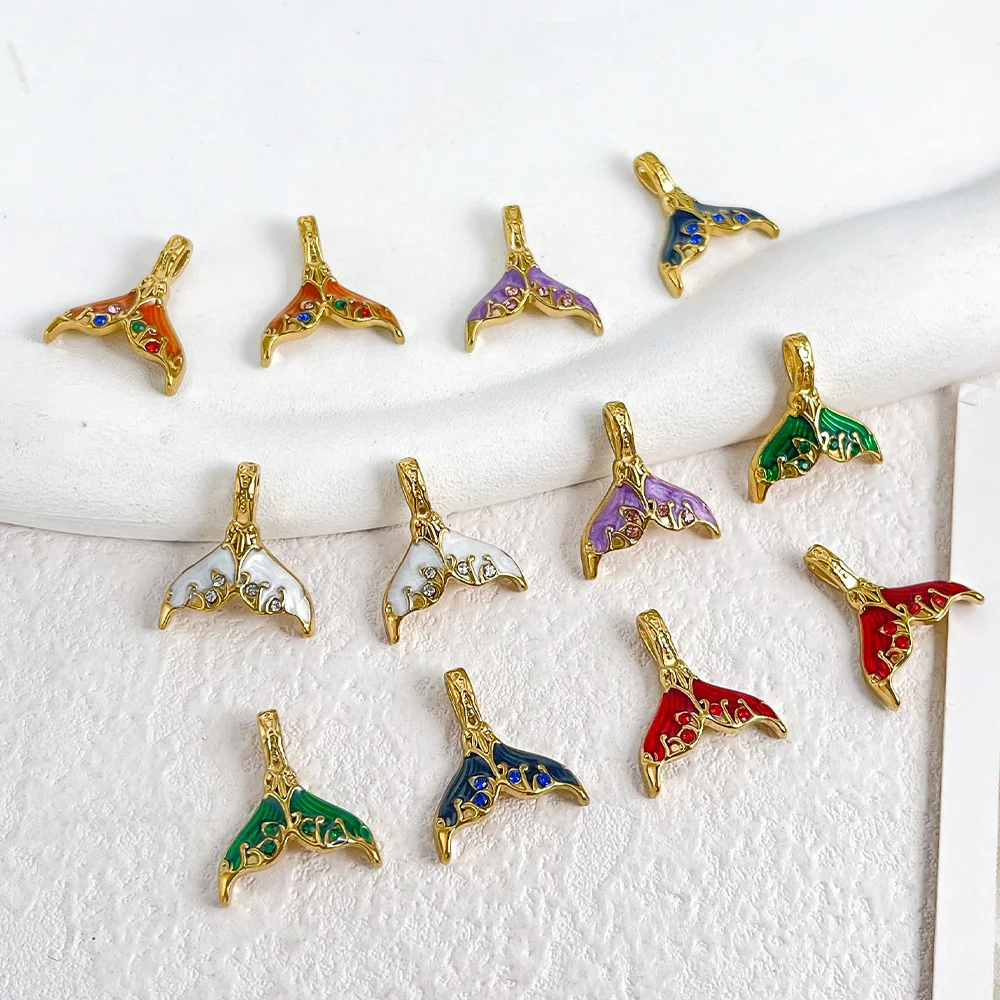 

Cordial Design, 30 шт., 16*18 мм, подвески/шармы из нержавеющей стали/в форме рыбьего хвоста/фурнитура и компоненты для ювелирных изделий/для рукоделия # 195340