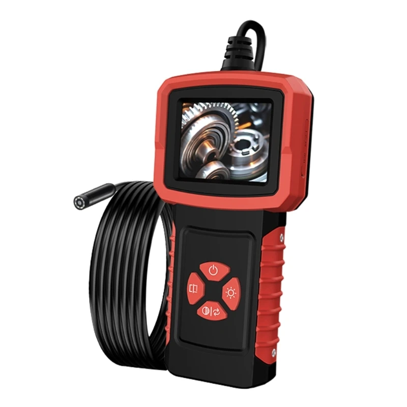 Portable Automotive Inspection Camera with Camera Rechargeable Battery for Car Engine & Industrial Equipment Use