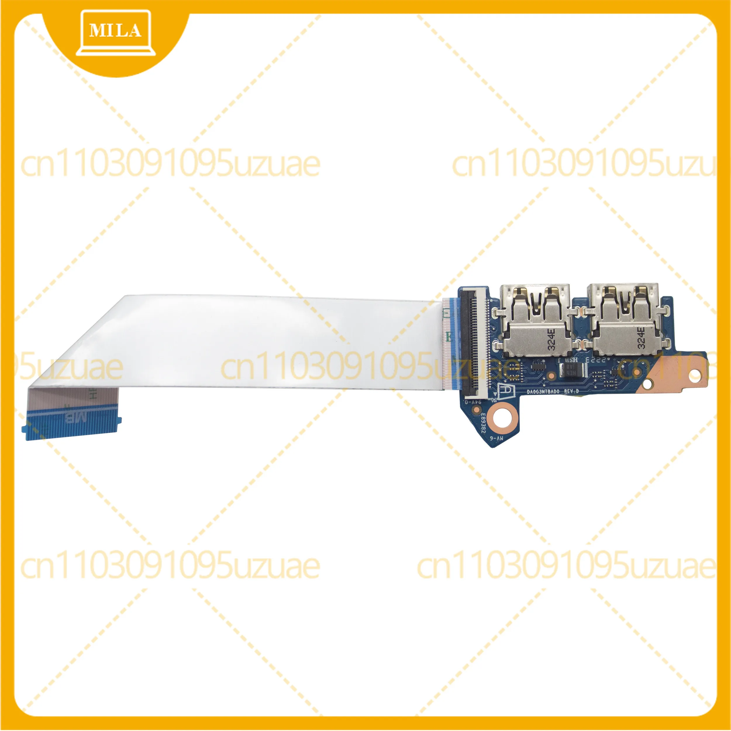 For HP Shadow Wizard 7/8 16-D 16-E USB interface TPN-Q263 DA0G3MTBADO