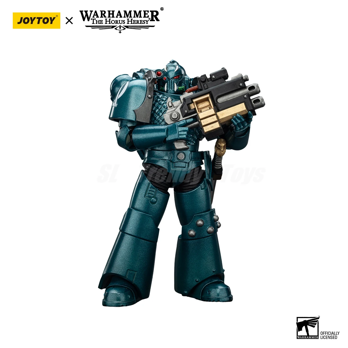JOYTOY Warhammer 40K 1/18 عمل الشكل ألفا ليجيون الخروج الشخص الذي هو العديد من Headhunter Prime شخصيات كرتونية اللعب #4